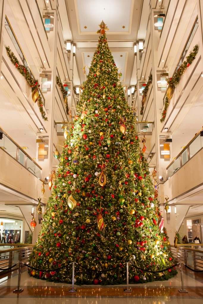 Shopping Mall Christmas Tree Photo Basecamp