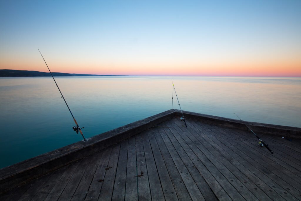 Lorne Pier at Sunset