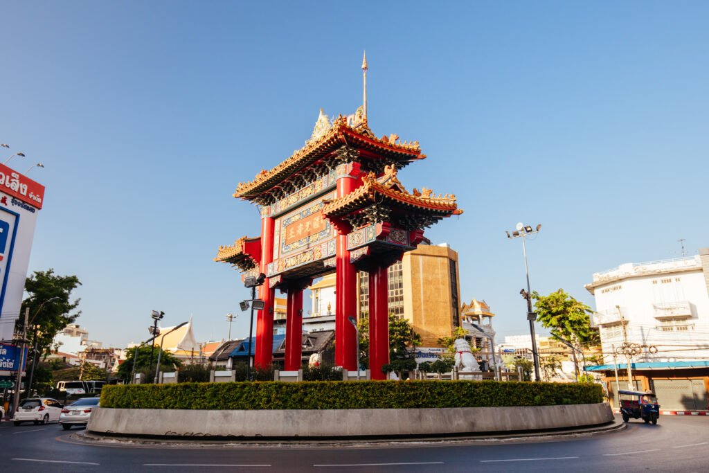 The China Gate in Bangkok Thailand