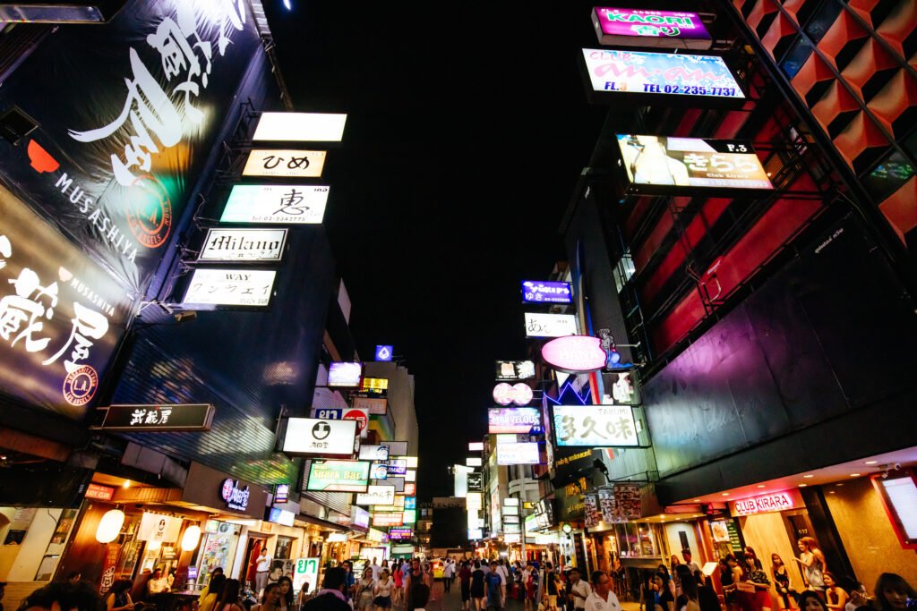 Patpong Area in Bangkok Thailand
