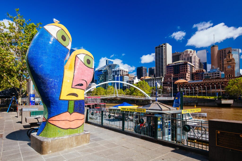 Sculpture Ophelia in Melbourne Australia