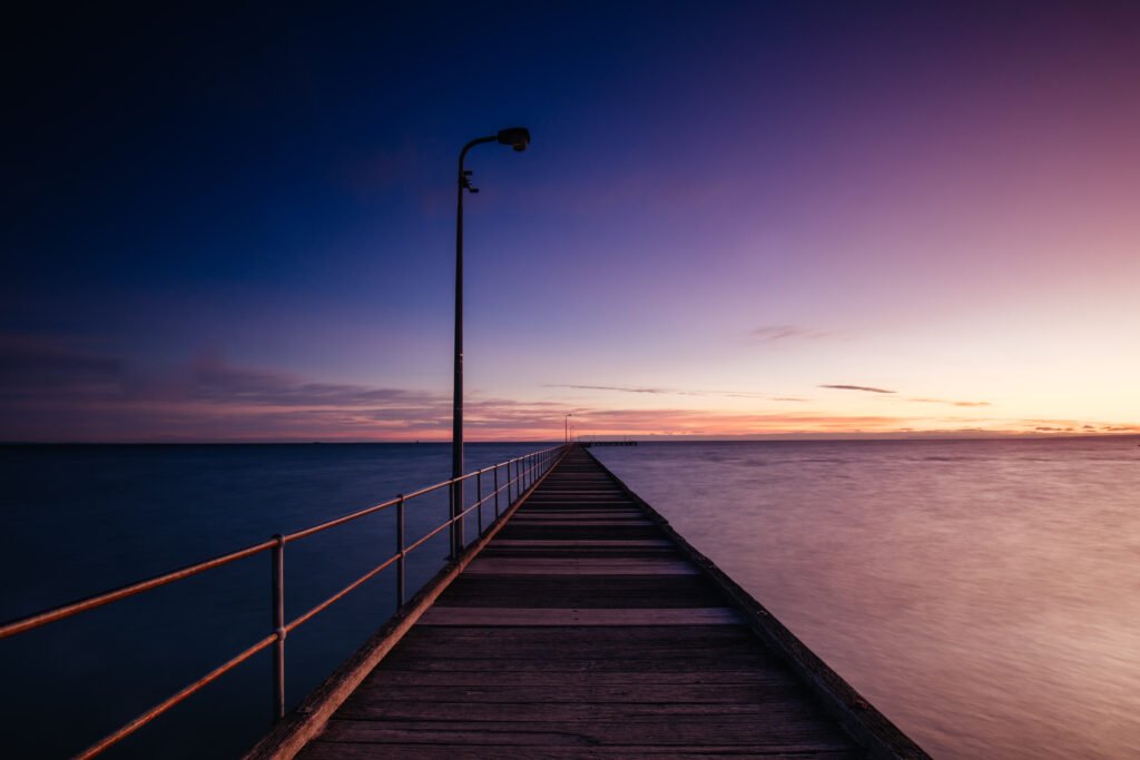 Rye Pier at Sunrise in Australia