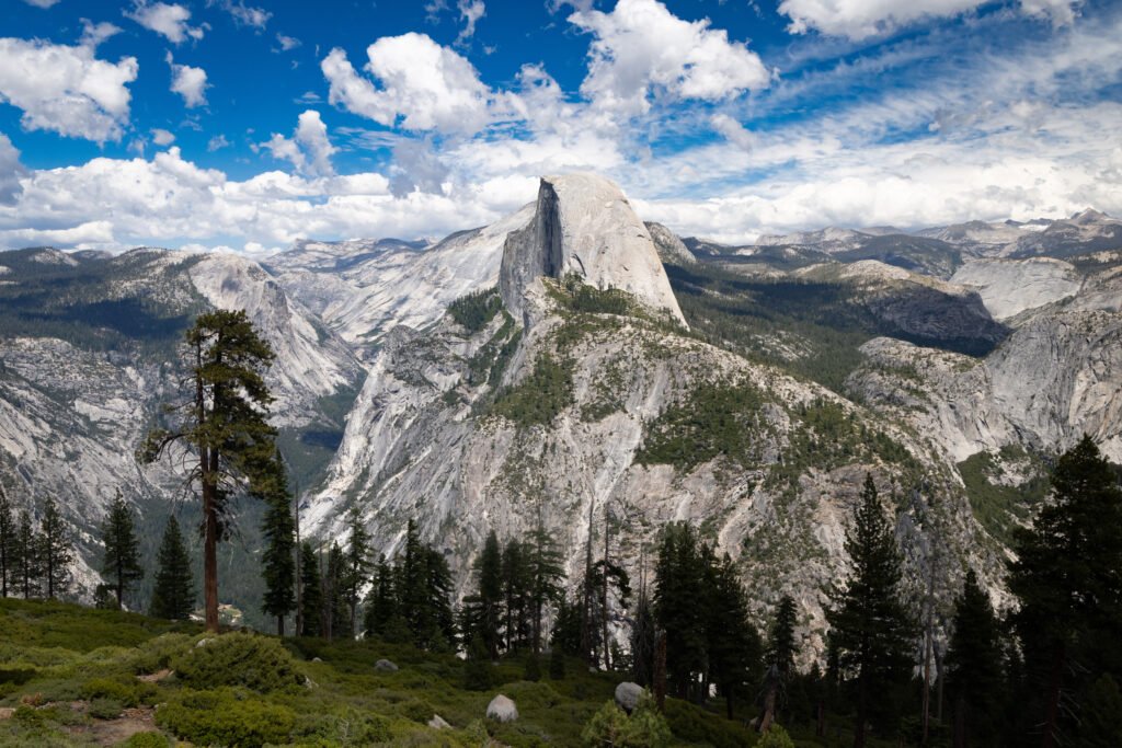 Iconic Yosemite National Park Sentinel Dome hike offers stunning views of Half Dome and granite cliffs