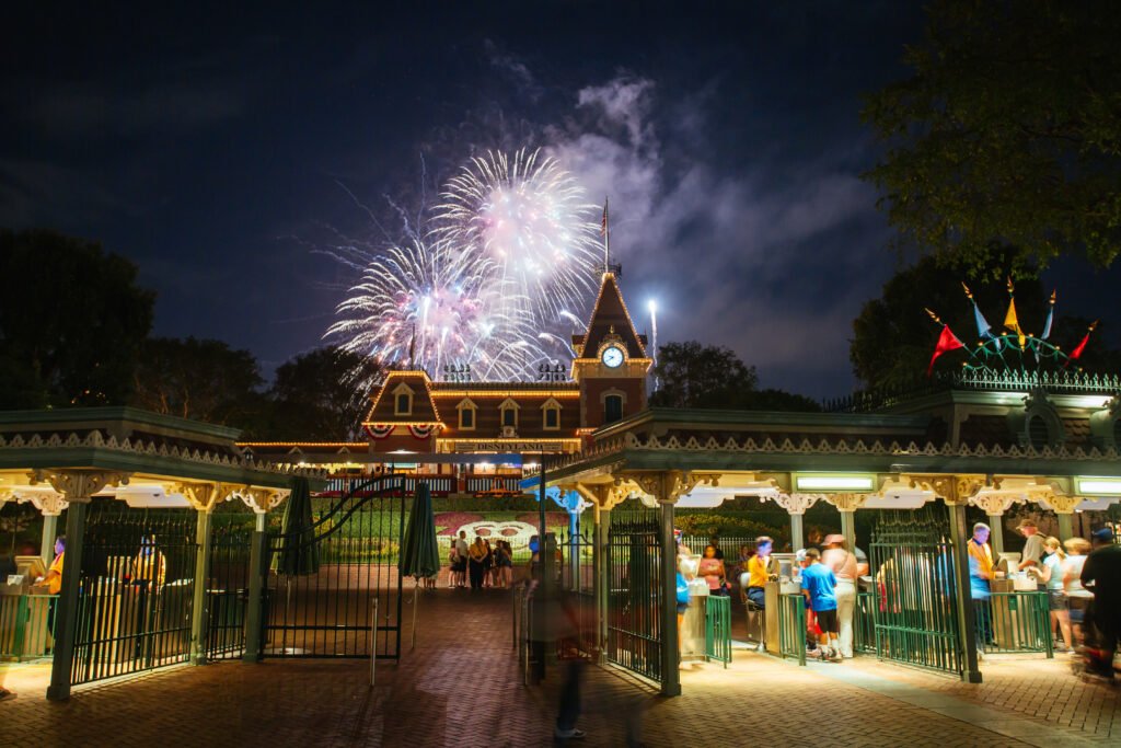 Disneyland in Anaheim Los Angeles USA