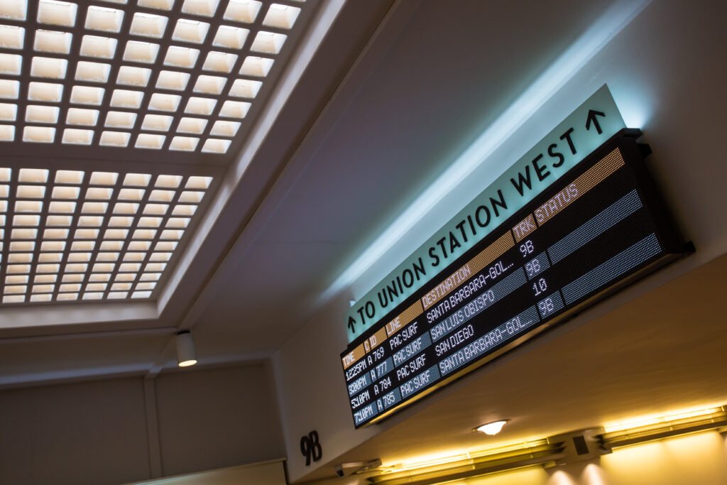 Los Angeles Union Station Signage