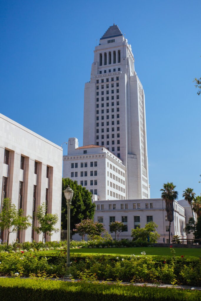 Los Angeles City Hall in USA