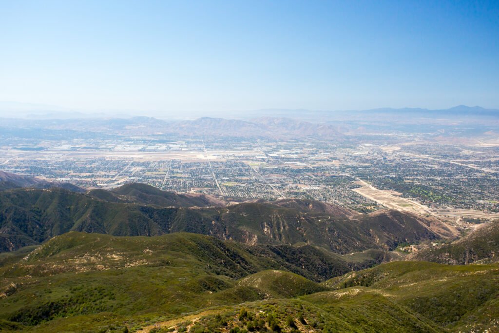View over San Bernardino