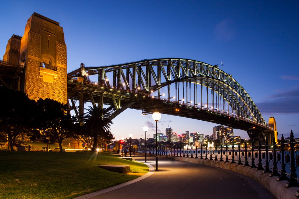 Sydney Harbour Bridge At Dusk Sydney Harbour Bridge At Dusk