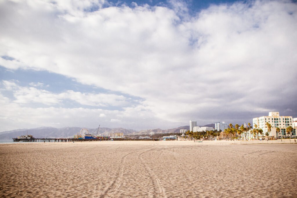 Santa Monica Beach Front