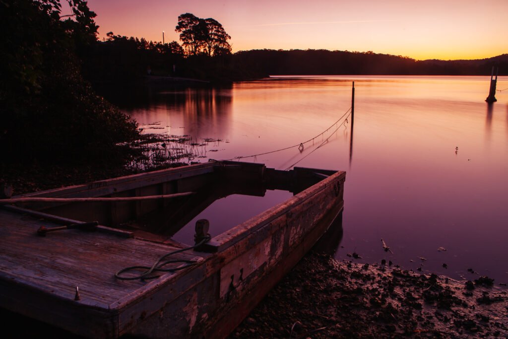 Wagonga Inlet in Narooma Australia Wagonga Inlet in Narooma Australia